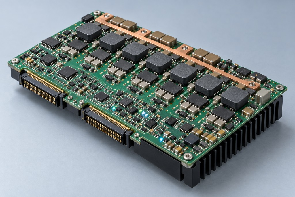 High-density power conversion and control electronics hardware